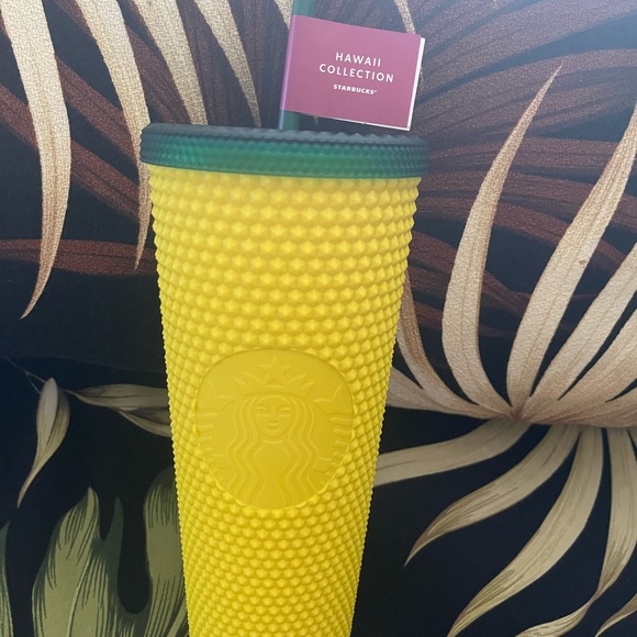 Hawaii Collection Starbucks Bling Studded Tumbler 24oz - Picture 4 of 5